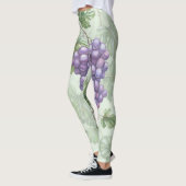 Trauben Wasserfarbe, Frucht Nahtloses Muster. Leggings (Links)