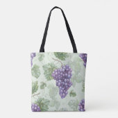 Trauben Wasserfarbe, Frucht Nahtloses Muster. Tasche (Rückseite)