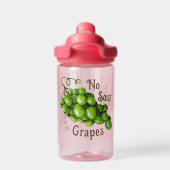 Trauben Wasserflasche Trinkflasche (Rückseite)