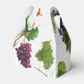 Trauben Weinberg Griechische Insel Hochzeit Geschenkschachtel (Rückseite)