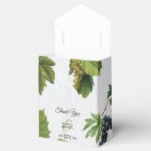 Trauben Weinberg Griechische Insel Hochzeit Geschenkschachtel (Geöffnet)