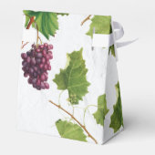 Trauben Weinberg Griechische Insel Hochzeit Geschenkschachtel (Rückseite)