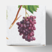 Trauben Weinberg Griechische Insel Hochzeit Geschenkschachtel (Oben)