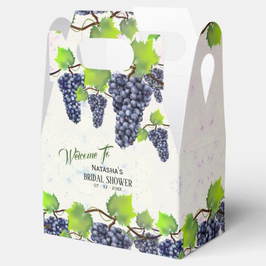 Trauben Weinberg Rodelbahn Rodelbahn Geschenkschachtel (Geöffnet)