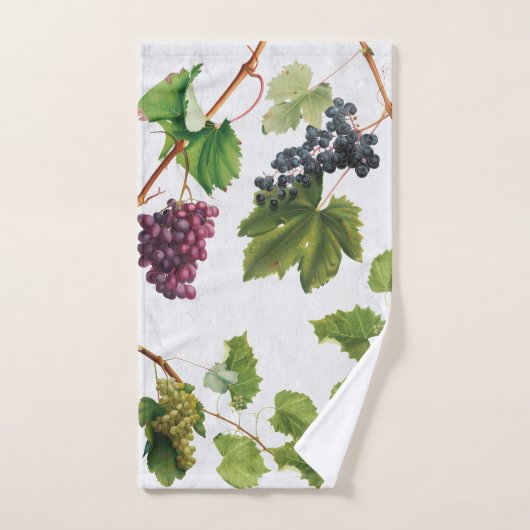 Trauben Weinberge Mittelmeer Griechische Insel Badhandtuch Set (Handtuch)