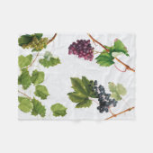 Trauben Weinberge Mittelmeer Griechische Insel Fleecedecke (Vorderseite (Horizontal))