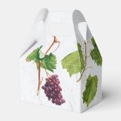 Trauben Weinberge Mittelmeer Griechische Insel Geschenkschachtel (Rückseite)