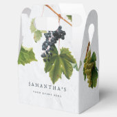 Trauben Weinberge Mittelmeer Griechische Insel Geschenkschachtel (Geöffnet)