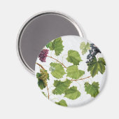 Trauben Weinberge Mittelmeer Griechische Insel Magnet (Vorderseite/Rückseite)