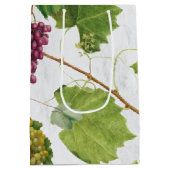 Trauben Weinberge Mittelmeer Griechische Insel Mittlere Geschenktüte (Rückseite)