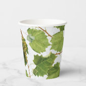 Trauben Weinberge Mittelmeer Griechische Insel Pappbecher (Vorderseite)