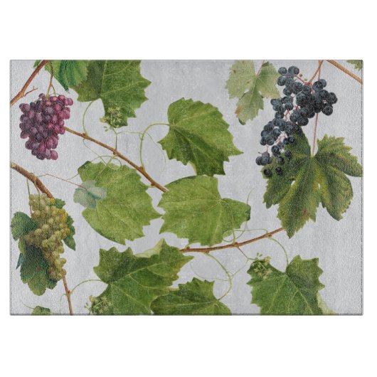 Trauben Weinberge Mittelmeer Griechische Insel Schneidebrett (Vorderseite)