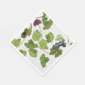 Trauben Weinberge Mittelmeer Griechische Insel Serviette (Ecke)