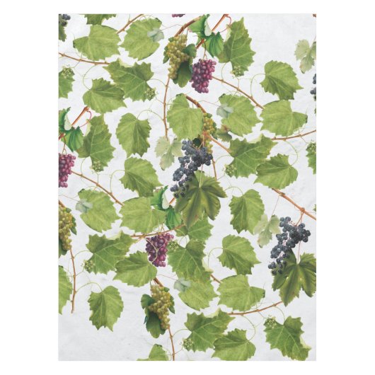 Trauben Weinberge Mittelmeer Griechische Insel Tischdecke (Vorderseite)