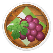 Trauben/Weinknöpfe Keramikknauf (Vorderseite)