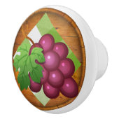 Trauben/Weinknöpfe Keramikknauf (Rechts)