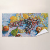 Trauben, Zitronen, Birnen und Äpfel, Van Gogh Badehandtuch (Badehandtuch)