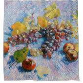 Trauben, Zitronen, Birnen und Äpfel, Van Gogh Duschvorhang (Vorderseite)