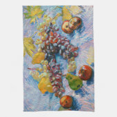 Trauben, Zitronen, Birnen und Äpfel, Van Gogh Geschirrtuch (Vertikal)