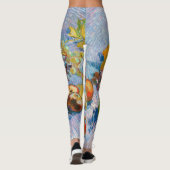 Trauben, Zitronen, Birnen und Äpfel, Van Gogh Leggings (Rückseite)