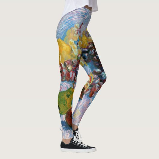 Trauben, Zitronen, Birnen und Äpfel, Van Gogh Leggings (Rechts)