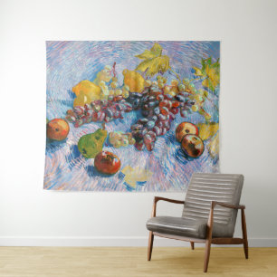 Trauben, Zitronen, Birnen und Äpfel, Van Gogh Wandteppich