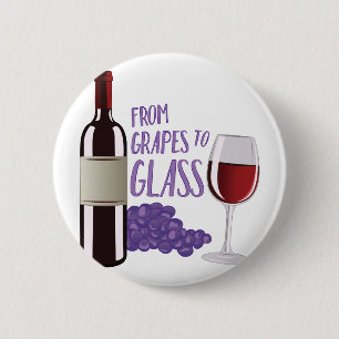 Trauben zum Glas Button