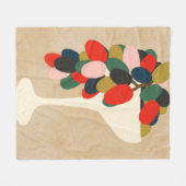 TraubenArray Fleecedecke (Vorderseite (Horizontal))