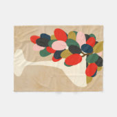 TraubenArray Fleecedecke (Vorderseite (Horizontal))