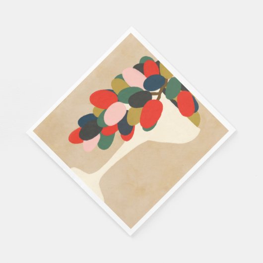 TraubenArray Serviette (Ecke)