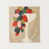 TraubenArray Wandteppich (Vorderseite)