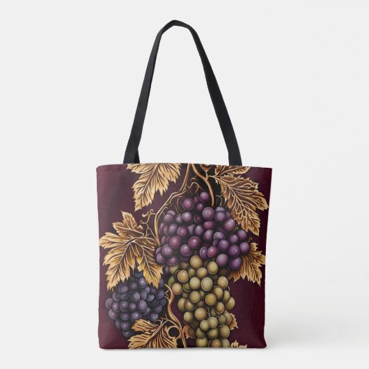 Traubenbatik Tasche (Rückseite)