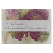 Traubencluster Charcuterie Cutting Board Schneidebrett (Vorderseite)