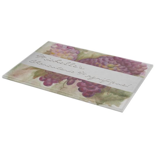 Traubencluster Charcuterie Cutting Board Schneidebrett (Ecke)
