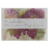 TraubenCluster-Vorzugshauptplatine Schneidebrett (Vorderseite)