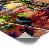 Traubenernte Elin Danielson-Gambogi 1900 Poster (Ecke)