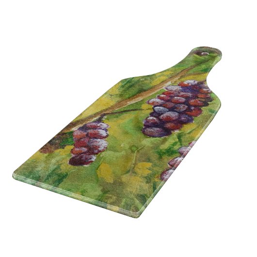 Traubenernte Schneidebrett (Ecke)