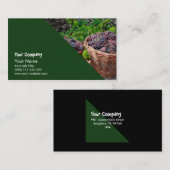 Traubenernte Visitenkarte (Vorne/Hinten)