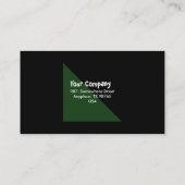 Traubenernte Visitenkarte (Rückseite)