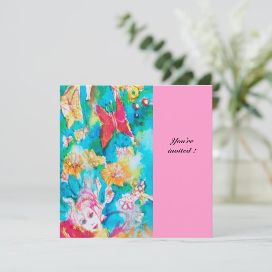 TRAUBENFAIRE TALE 2 EINLADUNG (Stehend Vorderseite)