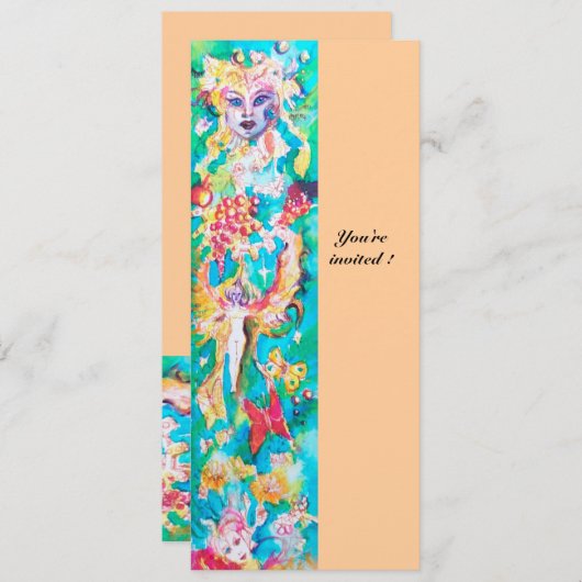 TRAUBENFAIRE TALE 4 EINLADUNG (Vorne/Hinten)