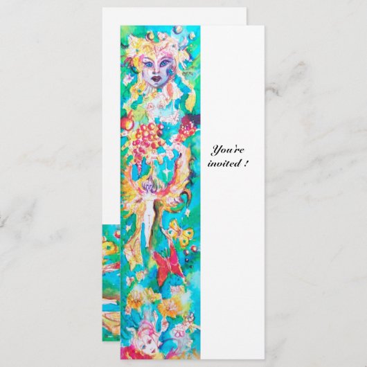 TRAUBENFAIRE TALE 9 EINLADUNG (Vorne/Hinten)