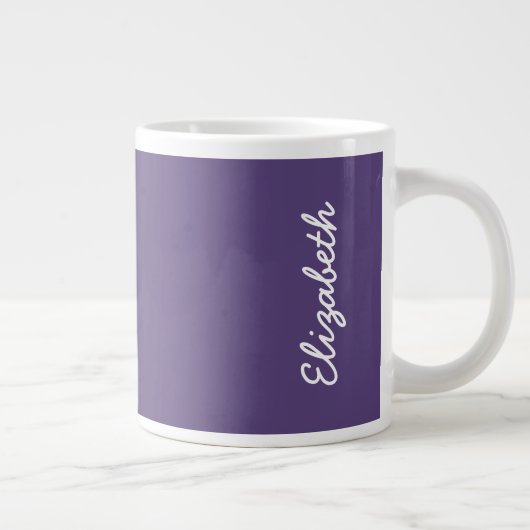 Traubenfarbe Jumbo-Tasse (Rechts)