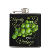 Traubenflasche Flachmann (Vorderseite)