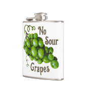 Traubenflasche Flachmann (Links)