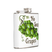 Traubenflasche Flachmann (Rechts)