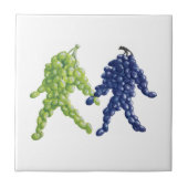 Traubenfreunde Fliese (Vorderseite)