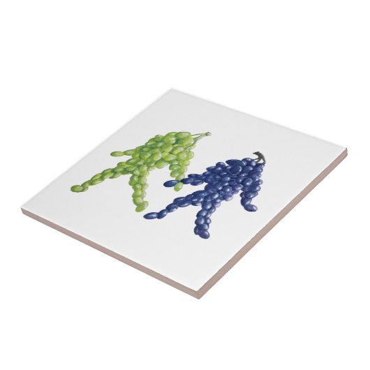 Traubenfreunde Fliese (Seite)