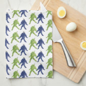 Traubenfreunde Geschirrtuch (Viertel Falte)