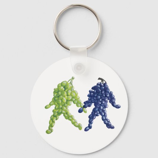 Traubenfreunde Schlüsselanhänger (Vorderseite)